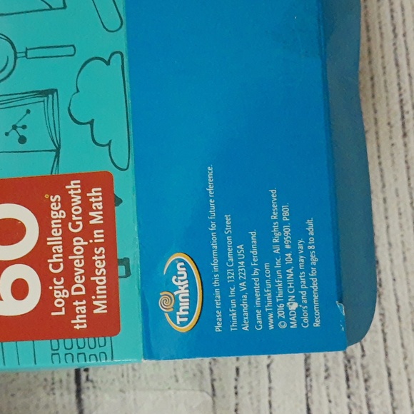 ThinkFun Brick Logic STEM Brainteaser 3D Puzzle Game RARE - Picture 7 of 12